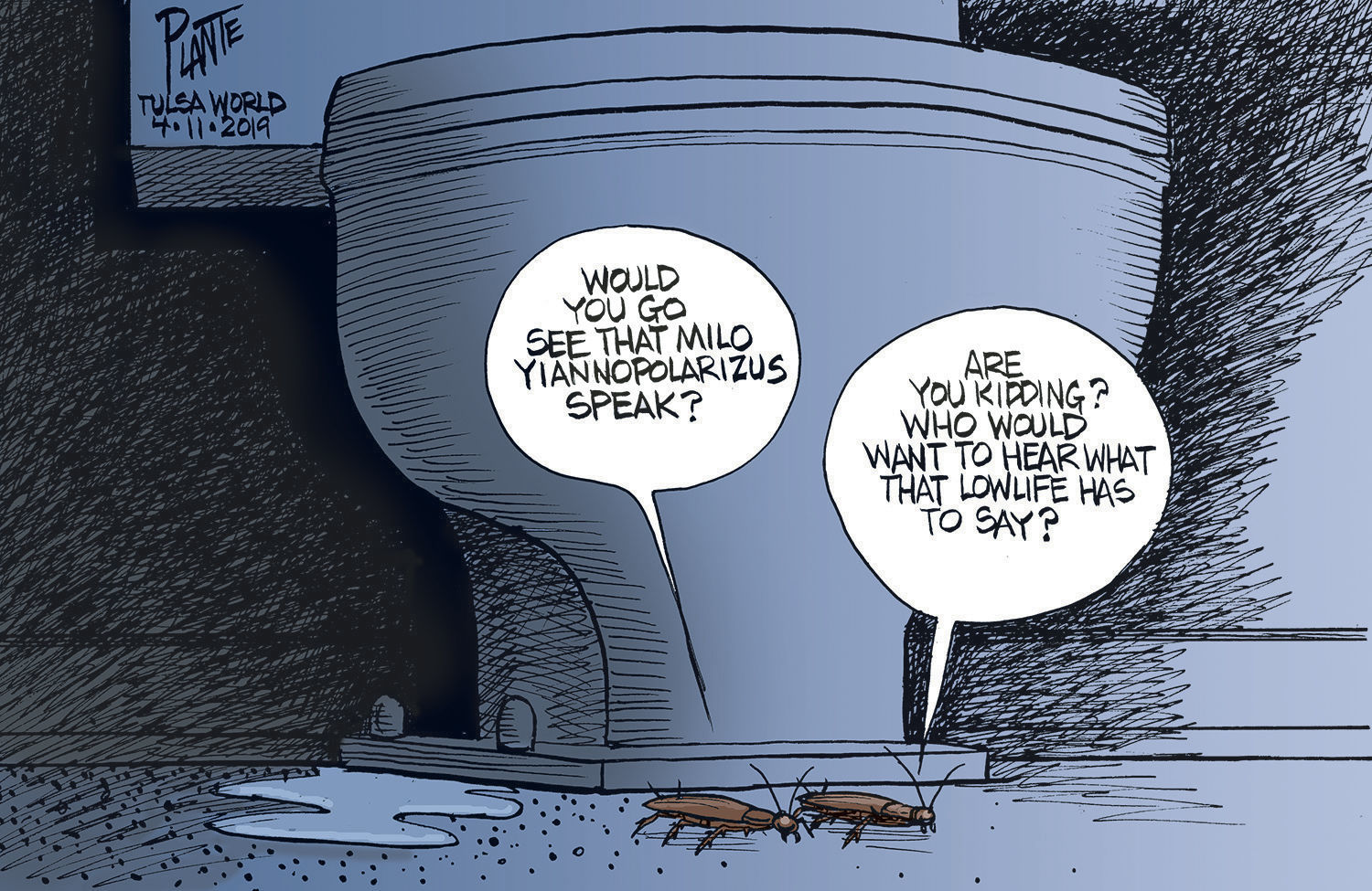 Bruce Plante Cartoon: As as long as they spell my name right